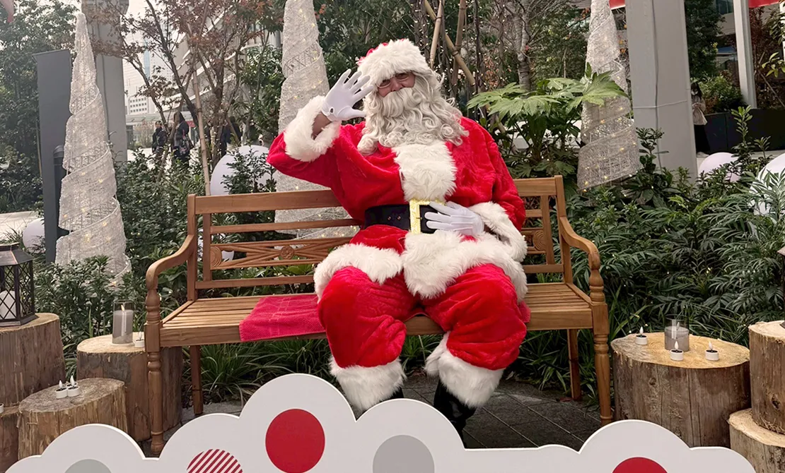 外国人サンタクロース-Santa Claus—商業施設2025-Commercial Facility2025-タレント・モデル事務所東京-Talent Model Agency Tokyo