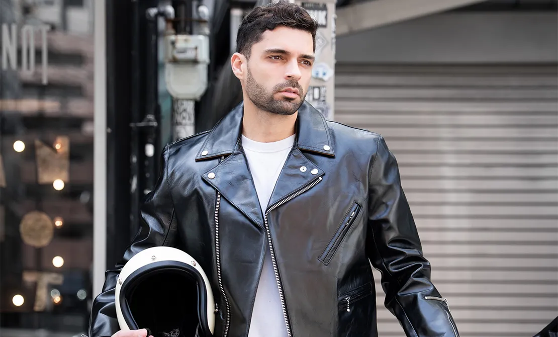 Albert Richard Leather Garments Official Instagram Campaign｜Male Model Steven